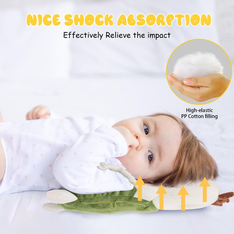 Baby Head Protection Backpack - Soft & Comfortable, Cute Cartoon