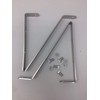 Elloughton Greenhouses Shelf Brackets 6" Wide - Two Stainless Steel
