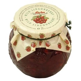 Darbo (6 pack) Lingonberry Whole Berry Compote 600g jars from Austria