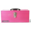 16" Portable Steel Heavy-duty Tool Box 18-Gauge with Metal Latch