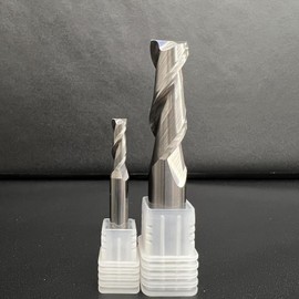 TOTIME T40-030AL-50-2F Carbide End Mill 40AL2F 0.1 inch (3 mm) Square Aluminum Non-Iron 2 Blades Strong Twisting [Samurai] Square Standard Type Lead Angle 40° Non-Coated Product, 1 Piece
