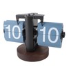 Flip Desk Clock Retro Single Sided Battery Powered Retro Vintage