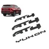 4PCS Set Door Rear AT4 Yukon Emblems Letters Compatible with