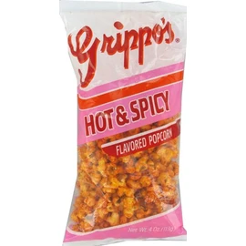 Grippo's Hot n' Spicy Popcorn (12 - 4 oz Bags)