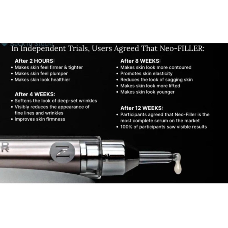 NEO-FILLER LIFT + FILL CORRECTIVE ELIXIR - NATURAL ALTERNATIVES TO