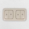 EBROM SET IDEE: Busch Hunter DURO2000 Shutter Switch 2000/4 US