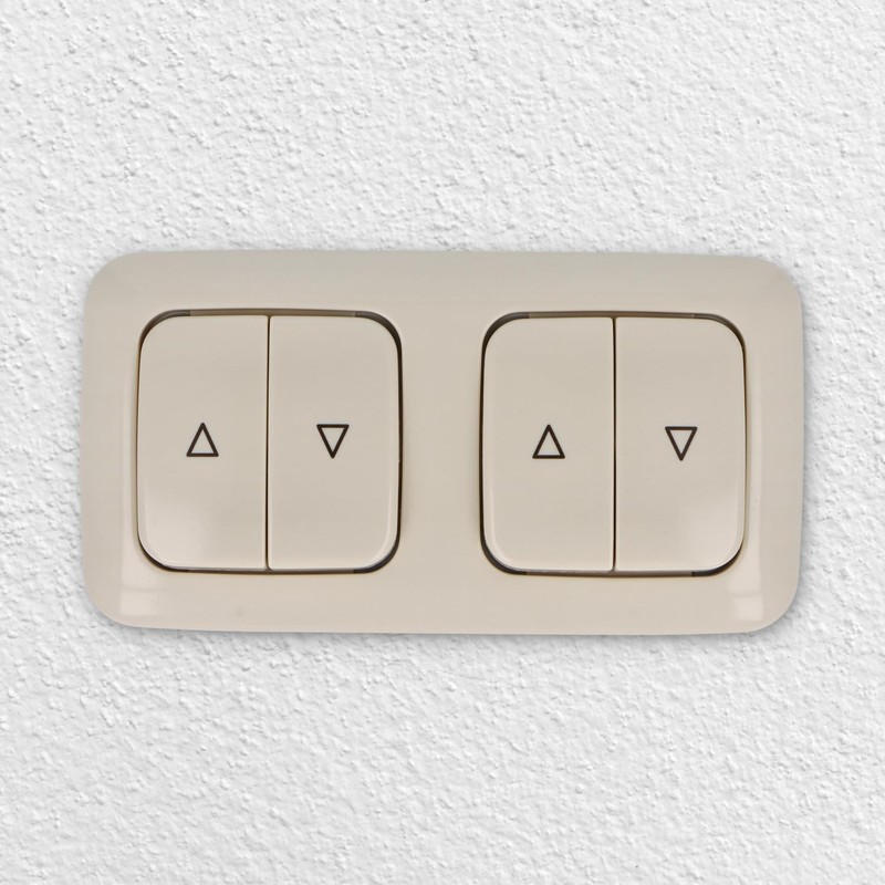 EBROM SET IDEE: Busch Hunter DURO2000 Shutter Switch 2000/4 US