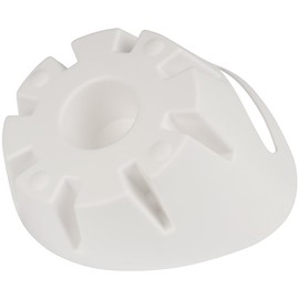 Plumb Craft Universal Plunger Holder Drip Tray, White (1 Pack)