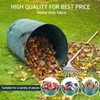 3 x 120L Garden Waste Bags,Waterproof Heavy Duty Large Refuse