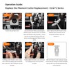 BCZAMD 3D Printer Accessories for P1P X1C A1: 9 Pieces