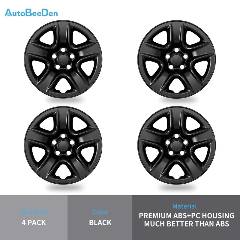 4-Pack 17 inch Wheel Skins Compatible with Toyota RAV4 2006