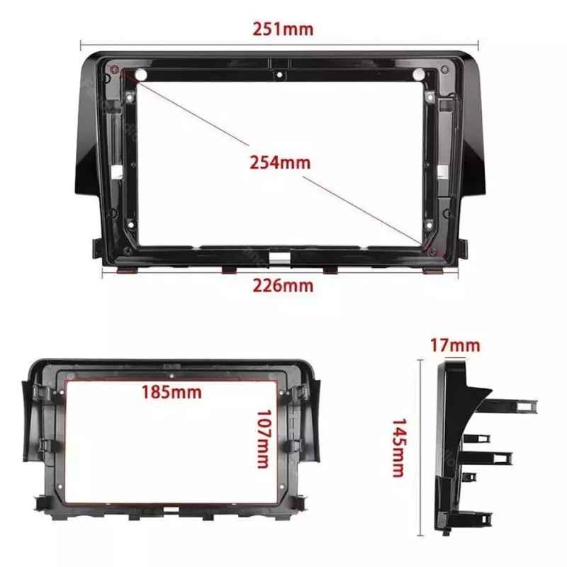 FOR HONDA CIVIC 2016-2021 ANDROID 13 CAR STEREO RADIO GPS