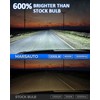 Marsauto H11/H8 LED Fog Light Bulb, 12,000 LM 600% Brightness