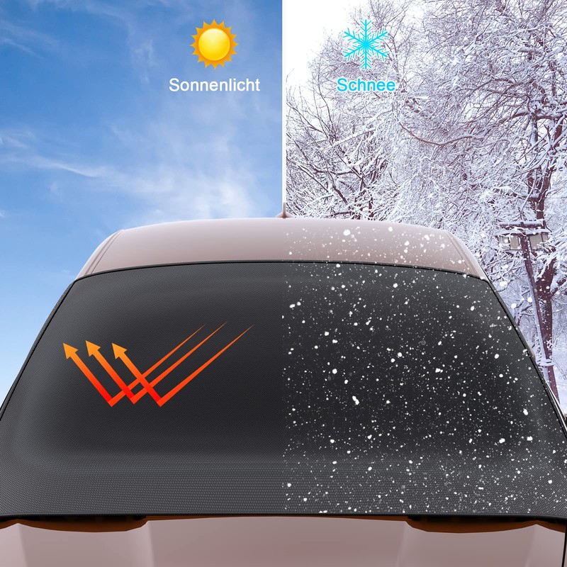 Car Windscreen Cover for Winter Snow Cover Heavy Duty Windscreen