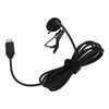 Lapel Microphone Anti Interference Omnidirectional Clip On Lavalier Microphone for