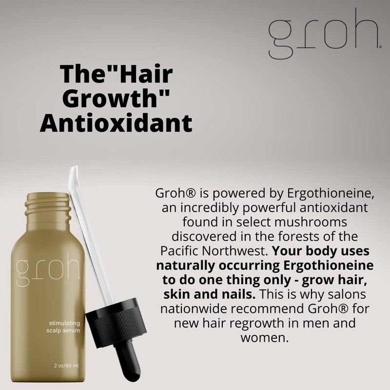 Groh Stimulating Scalp Serum, 2.8 Fluid Ounce