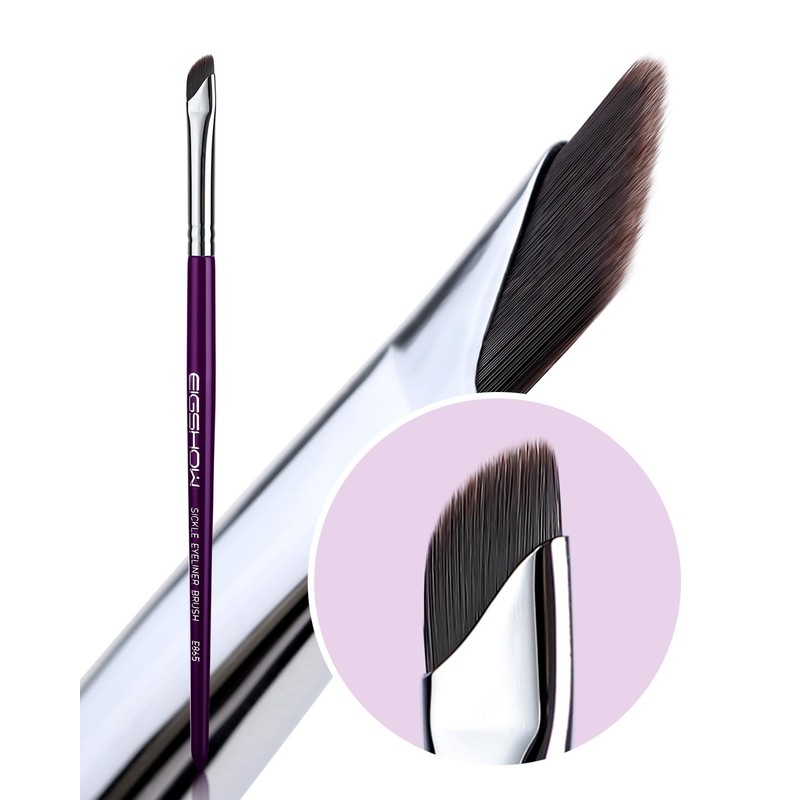 Eyeliner Brush, EIGSHOW Sickle Angled Gel Eyeliner Makeup Brush for