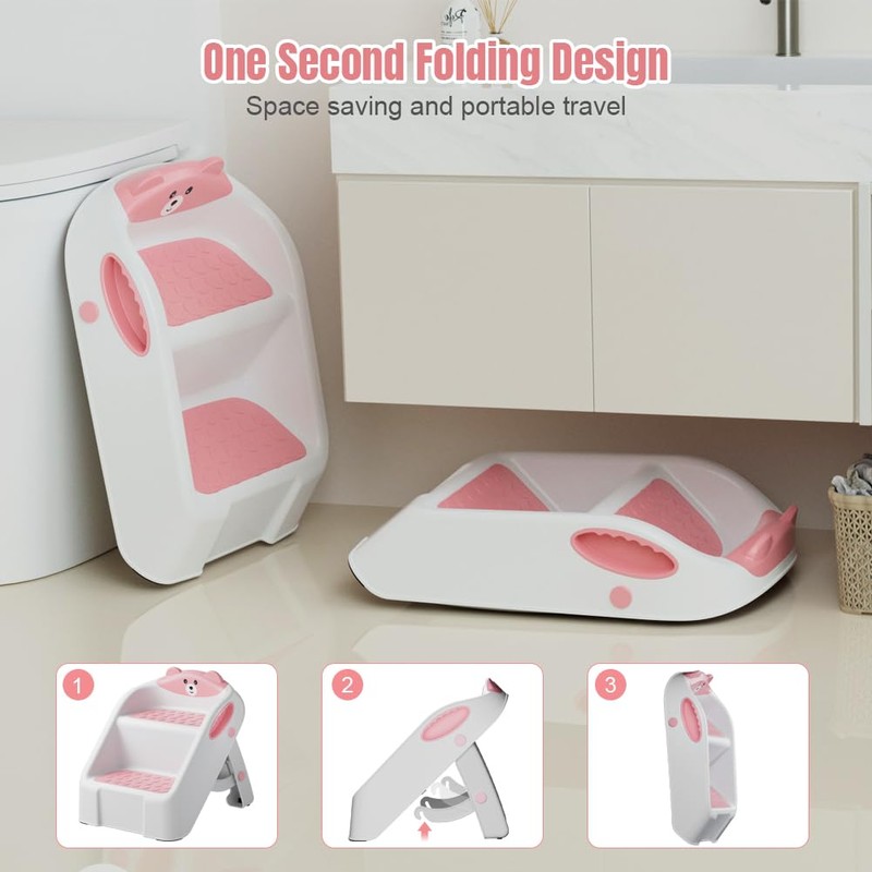 Step Stool for Toddlers, Toddler Step Stool for Bathroom Sink,