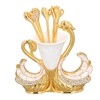 Swan Shape Dinnerware Set Light Luxury Exquisite Elegant Swan Shape