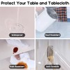 Clear PVC Table Protector, Clear Table Cover, Transparent Protect PE