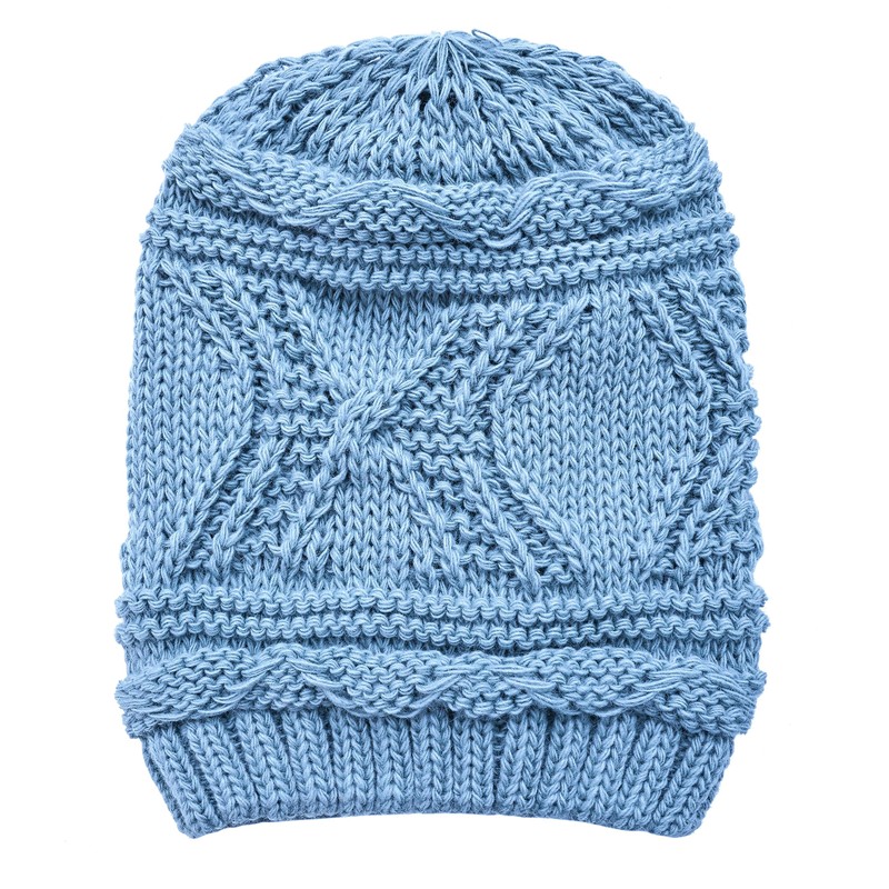 Lilax Knit Slouchy Oversized Soft Warm Winter Beanie Women Hat