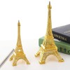JXGZHNYL Golden Paris Eiffel Tower Model Creative Window Decoration Metal