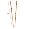 Set of 6 Hair Sticks with 3 Diamonds Chopsticks -