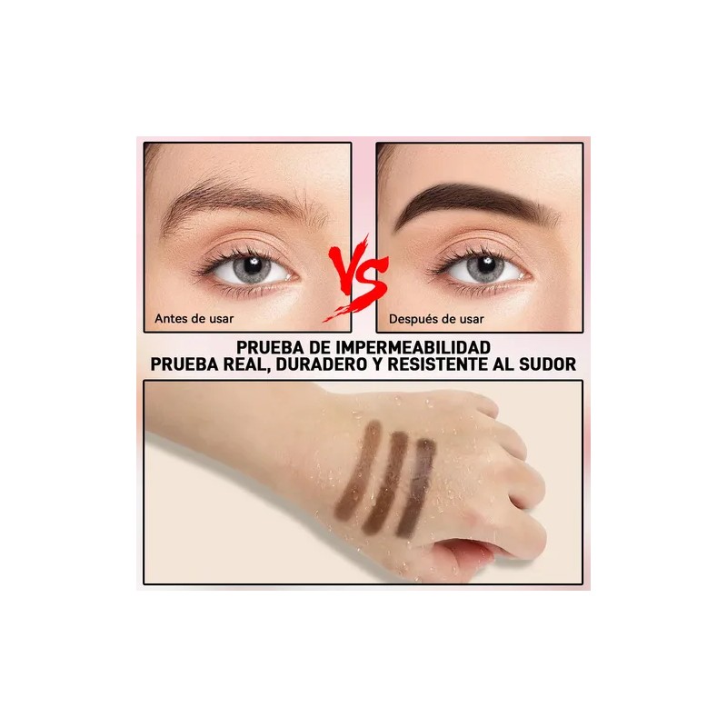 5 En 1 Paleta Sombras, Gloss, Iluminador, Rubor Y Contorno