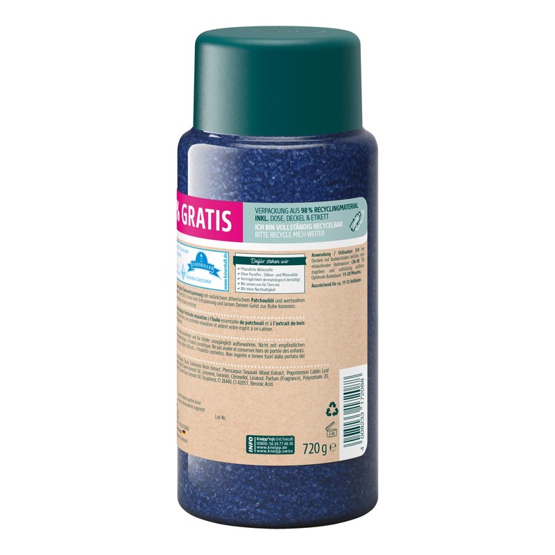 Kneipp Bath Crystals Deep Relaxation Special Size 720 g