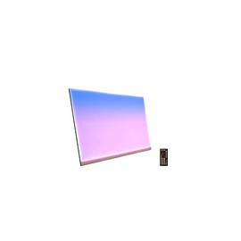 FJARDE Aquarium Backlight Screen-Fish Tank Background Light,for Rimless Aquarium,Ultra-Thin 6mm Gradient Colors Panel.RGB Series.30x24cm