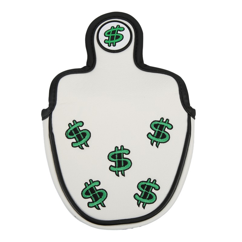 Golf Putter Head Covers PU Leather Waterproof Sunscreen Putter Headcover