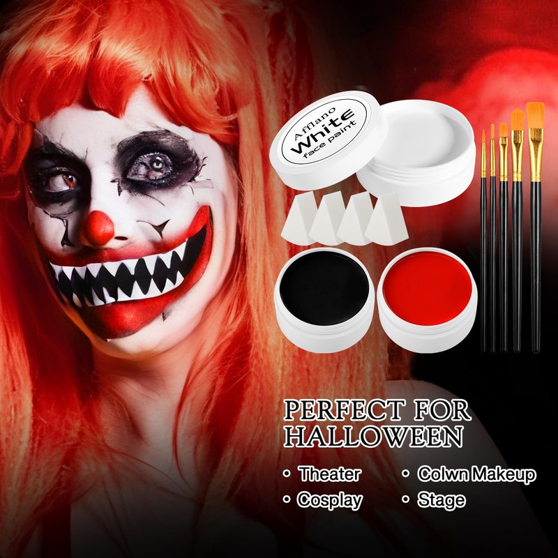 Balck White Red 13 Pieces