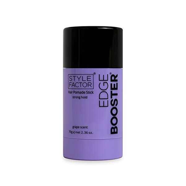 Style Factor Edge Booster Hair Pomade Stick Strong Hold 2.36 oz (GRAPE)
