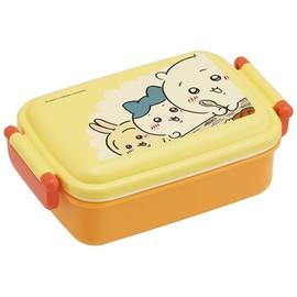 Skater (Skater) Children's Lunch Box, 1-Tier, 15.2 fl oz (450 ml), Fluffy Serving Domed Type, Chiikawa, Antibacterial, Children's, Made in Japan, RBF3ANAG-A