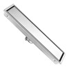 Zhaoci Coladera Desagüe Invisible Lineal Antiolor De Acero Inoxi 30*11cm