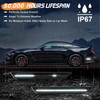 Aexploer LED Side Marker Lights Compatible with Mustang S550 GT