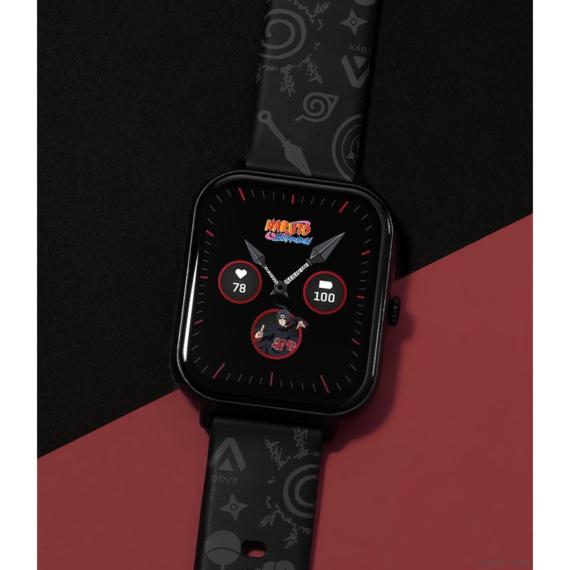 Abyx Fit Touch 3 Naruto Edition Smartwatch - 1123 Modes,
