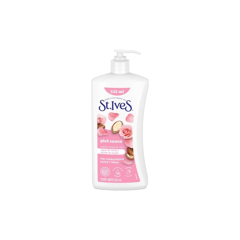 ST IVES crema corporal AGUA DE ROSAS 532ml