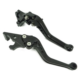 Y11m2ALL Black Mat Yamaha Brake Clutch Levers 6 Adjustable Short Fit YZF-R25 YZF-R3 MT-25 MT-03 etc