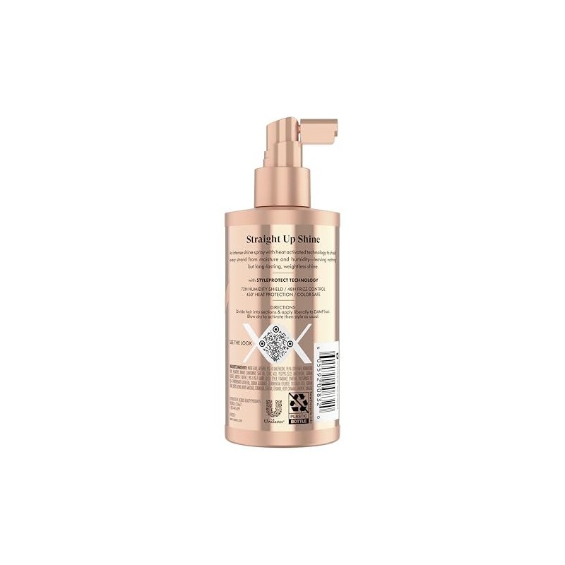 Nexxus 8oz Anti Humidity Epic Shine Spray with Heat Protection