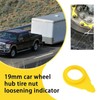 SING F LTD 20PCS 19MM Yellow Wheel Nut Indicators Wheel