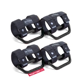 GP Grip Universal Jeep Grab Handles, Sturdy Nylon Roll Bar Grips, Fits Any 1-5.5 Inches Roll Bar for Truck and Jeep Wrangler Models, Also for UTVs and Boats, 4-Pack, Black - GPCA