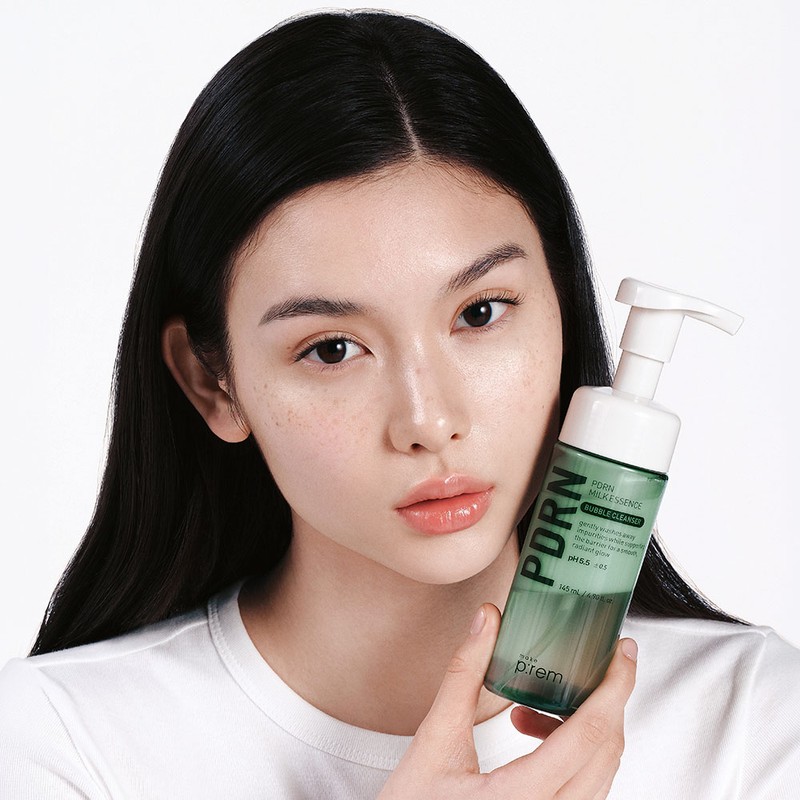 MakePrem PDRN Milk Bubble Foam 145ml, 1 piece / 메이크프렘