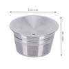 Coffee Capsule Set Stainless Steel Reusable Refillable Capsule for Dolce