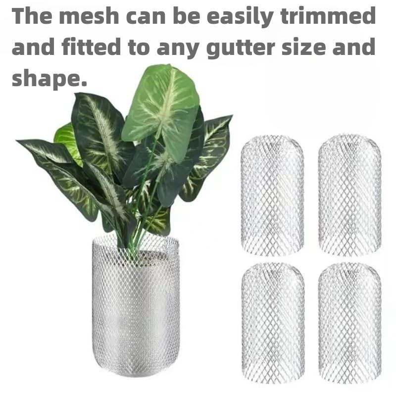 Gutter Guard Mesh 12.7cmx6m Aluminum Gutter Guard from Heavy Duty