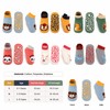 Kids Cotton Non-Slip Socks for Toddlers – Cute Cartoon Animal