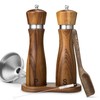 2 Pack Acacia Wood Salt and Pepper Grinder Set –