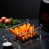 Silver 8 Holes Stainless Steel Tool Toast Cooling Grid Bread