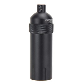 EDC Survival Container Capsule Waterproof Pill Case Waterproof Pill Holder for Camping Hiking and Climbing