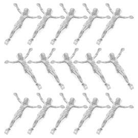 GRIRIW Cross Crucifix Necklace Religious Pendant Charm Crosses for DIY Jewelry Making